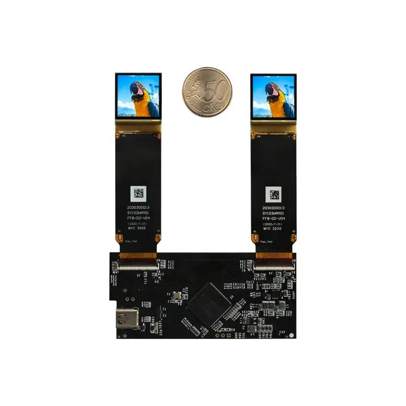 Seeya 0.57inch 1600*1200 1800nits Mono Green Micro OLED Used For Near-eye Display Made In China