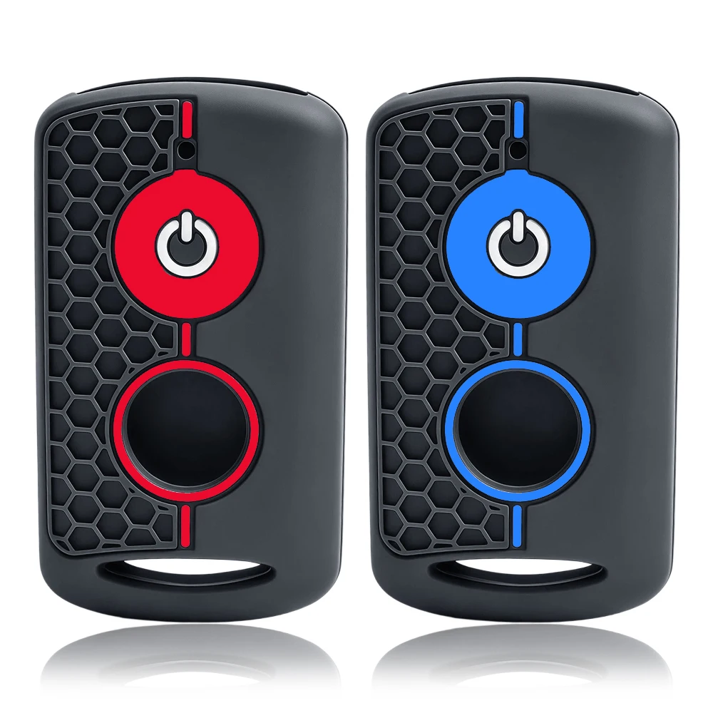 Silicone Motor Remote Key Fob Case For Yamaha Nmax 2021/2022 NVX NVX155 XMAX XMAX300 QBIX AEROX JAUNS 2018 2019 Car Accessories
