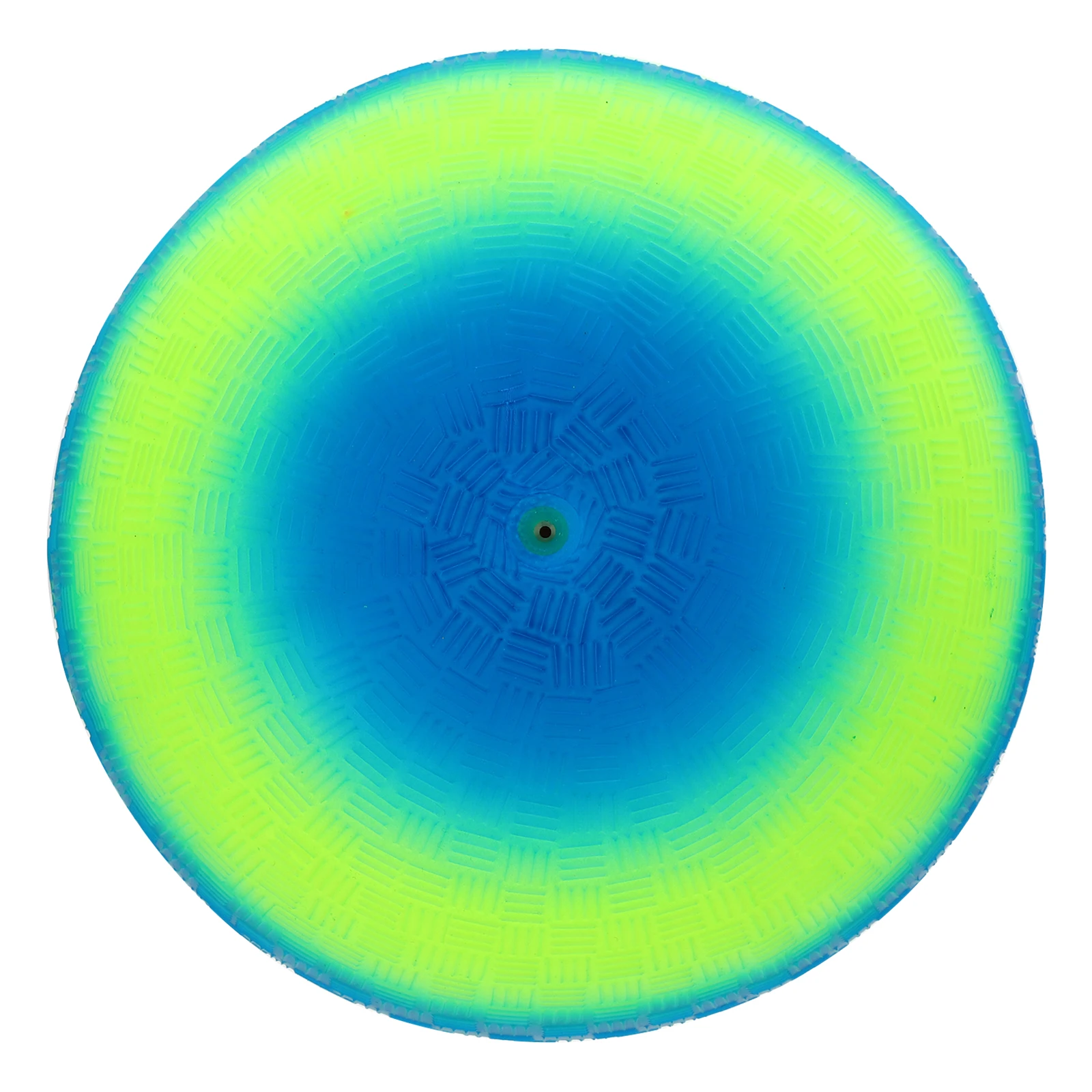 

1pc PVC Rainbow Playground Ball 85 Inch Yellow Blue Kids Outdoor Toys Bouncy Patting Balls Lightweight AntiWear Material
