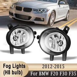 Fog Lights for BMW 1 2 3 4 Series F20 F21 F30 F31 F32 F33 F35 2012-2015 Front Bumper Driving Fog Lamp Assembly H8 Bulbs