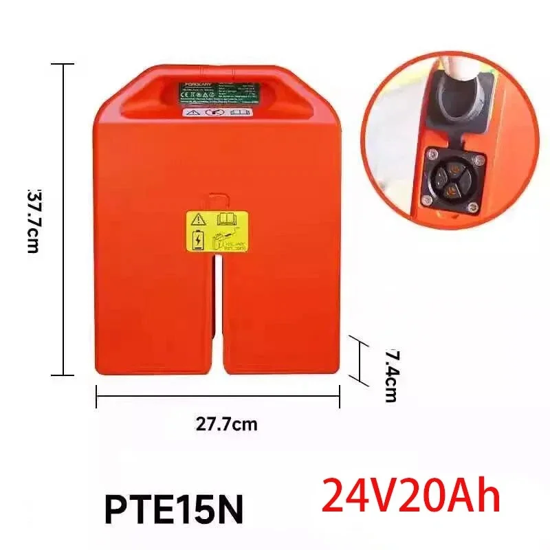 20Ah 24Volt LiFePO4 Lithium Battery for Electric Forklift NOBLELIFT PTE15N/PTE20N