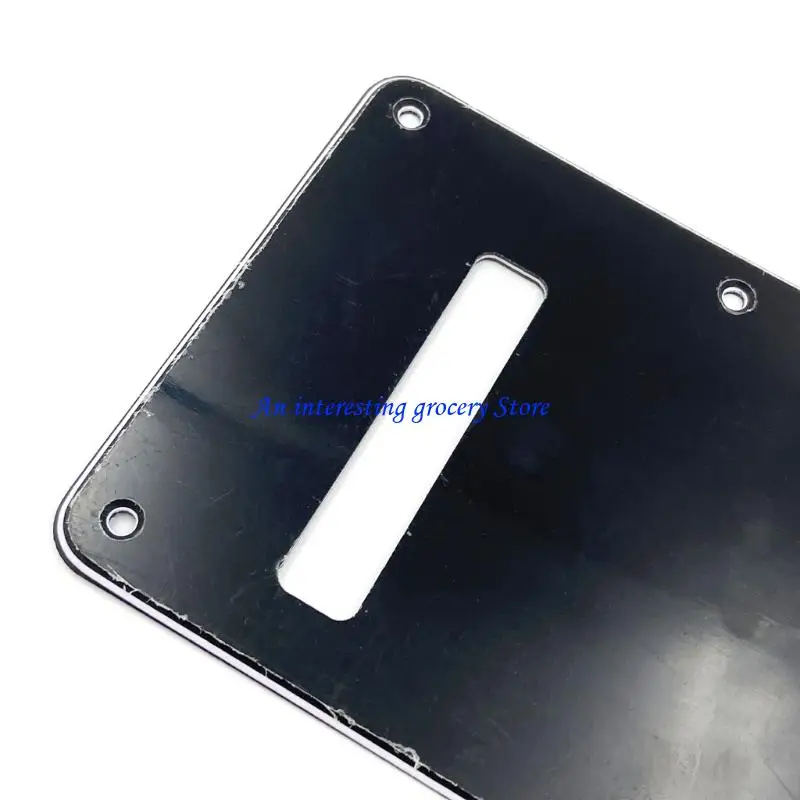

652D Plastic Pickguard Scratch Plate Guitar Accessory Scratch Plate Guitar Faceplate Present for Electric Guitar Enthusiasts