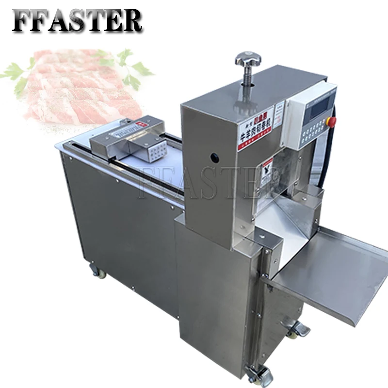 Commercial Electric Meat Cutter Cnc Single Cut Lamb Roll Machine 110V 220V