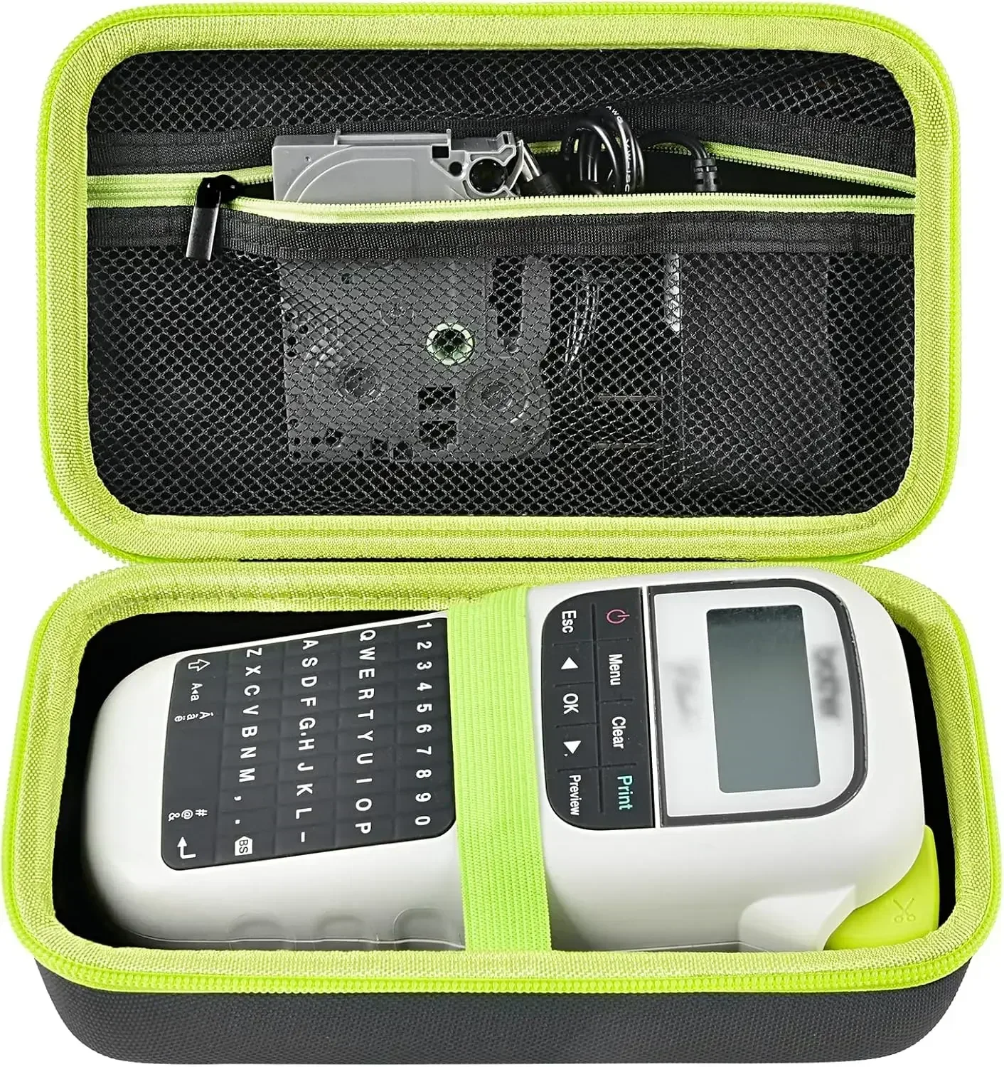 

Case Compatible with Brother for P-Touch PTH110/ PRTH110/ Pro PT-H111/ PTE110 Portable Label Maker, Storage Holder Carrying Bag