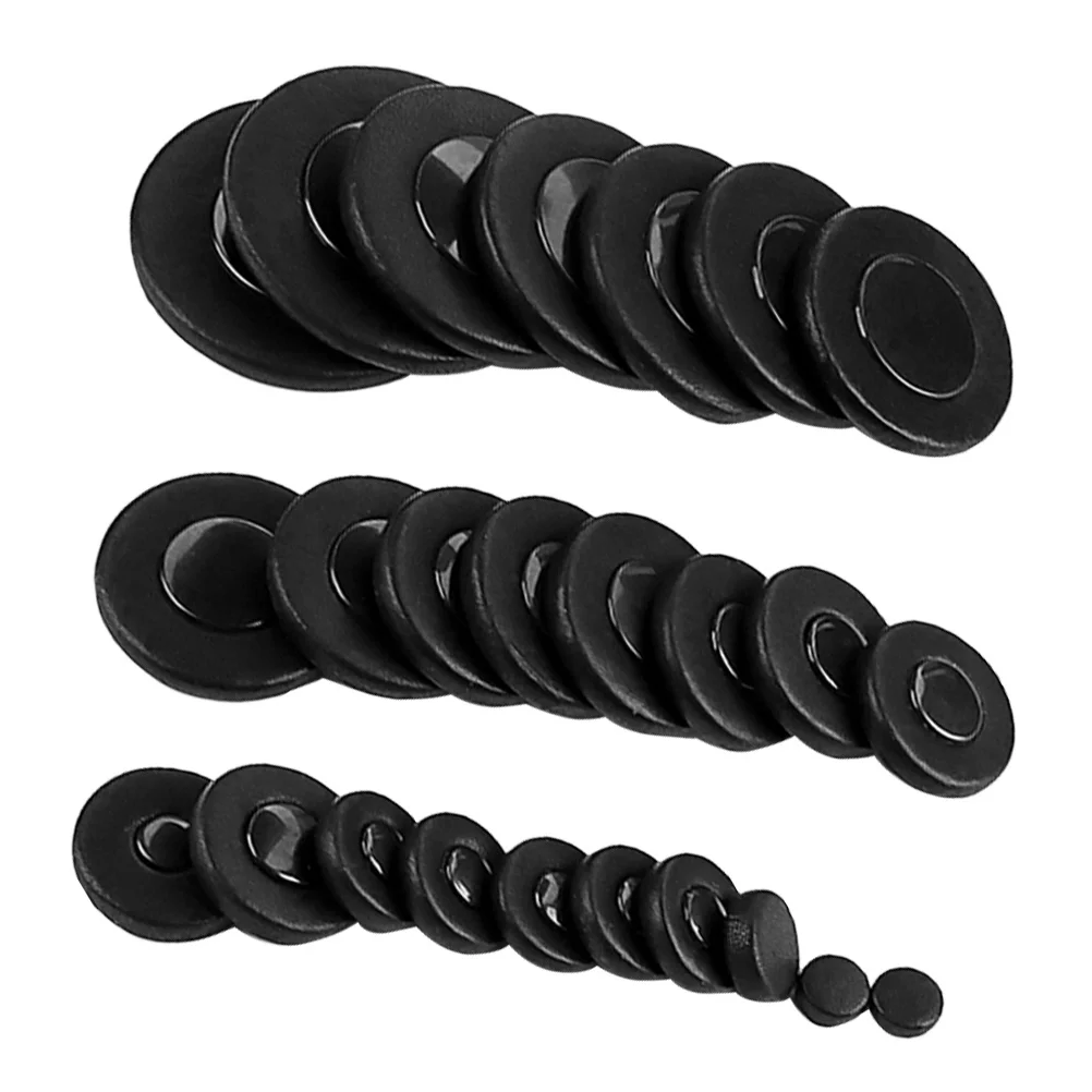 

25Pcs Saxophone Key Pads Set Thick Faux Durable Replacement Kit Easy Installation Instrument Repair Parts