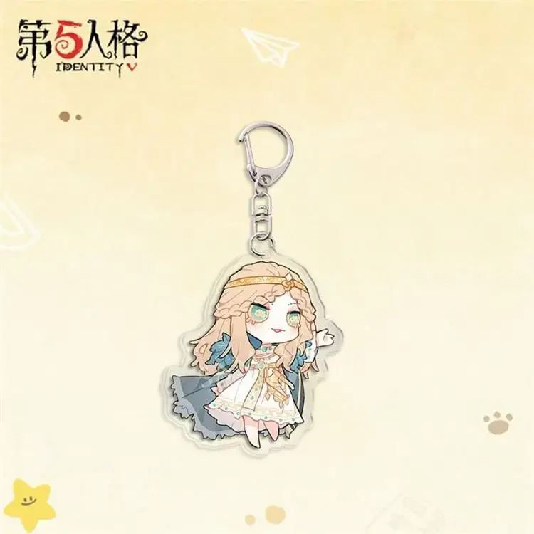 5CM Anime Identity Ⅴ Psychologist Ada Mesmer Patient Emil Cosplay Exquisite Acrylic Keychain Xmas Birthday Gift Backpack Pendant