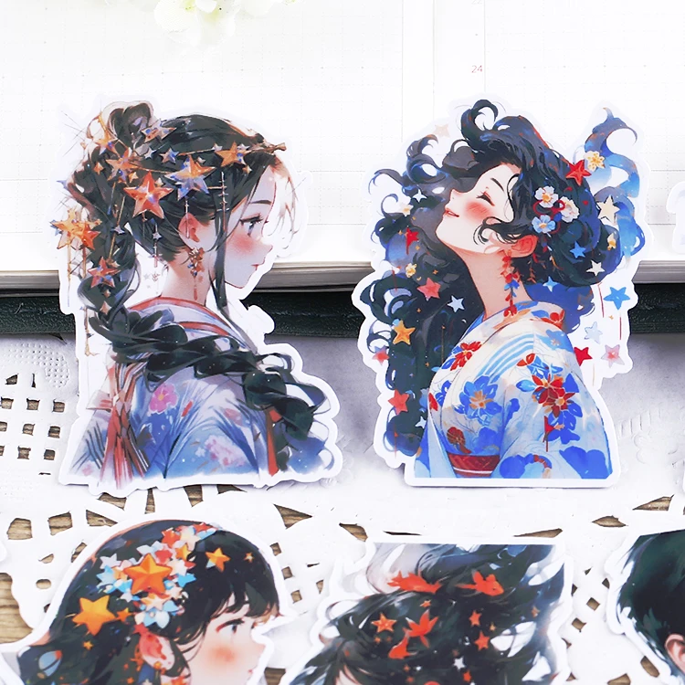 

Наклейки Starlight для девочек, стикеры для рукоделия и скрапбукинга, детские игрушки, наклейки, DIY канцелярские принадлежности