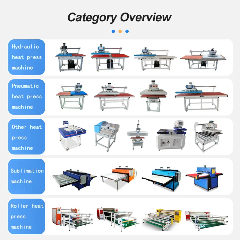 Heat Transfer t Shirt Vinyl Pneumatic Dual Station Heat Press Machine for t Shirt Printing Factory Price Small Business 40x60cm - view 4