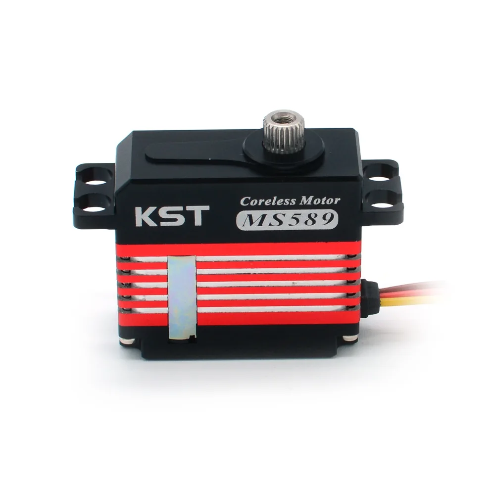 Wholesale KST MS589 500 Class Cross Swashplate Model Aircraft Servo, Full Metal Housing High Pressure Lock Tail Rudder