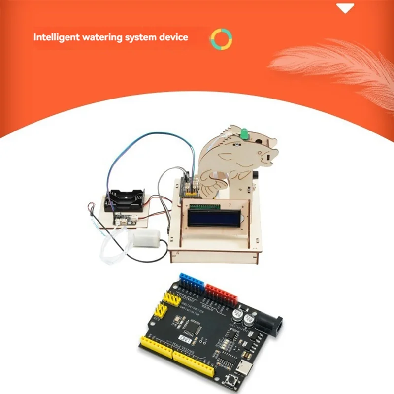 Superior-Smart Automatic Flower Watering System DIY Science Experimental Tool Kit With R3 Development Board For Learning Arduino
