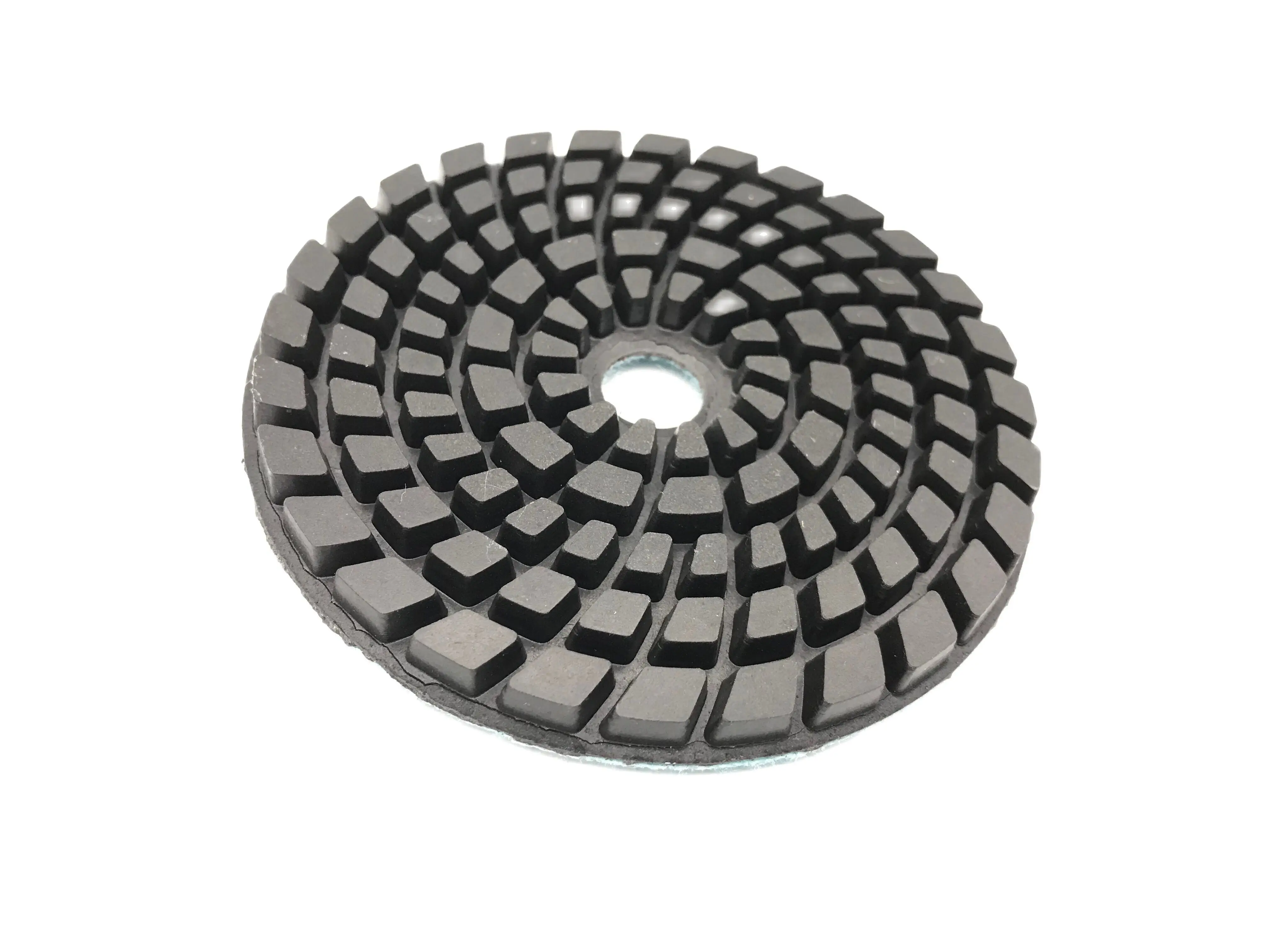 4" 인치 100mm 3 PCS 세트 콘크리트 테라조 워터스톤 두께 6mm용 스텝 다이아몬드 연마 패드