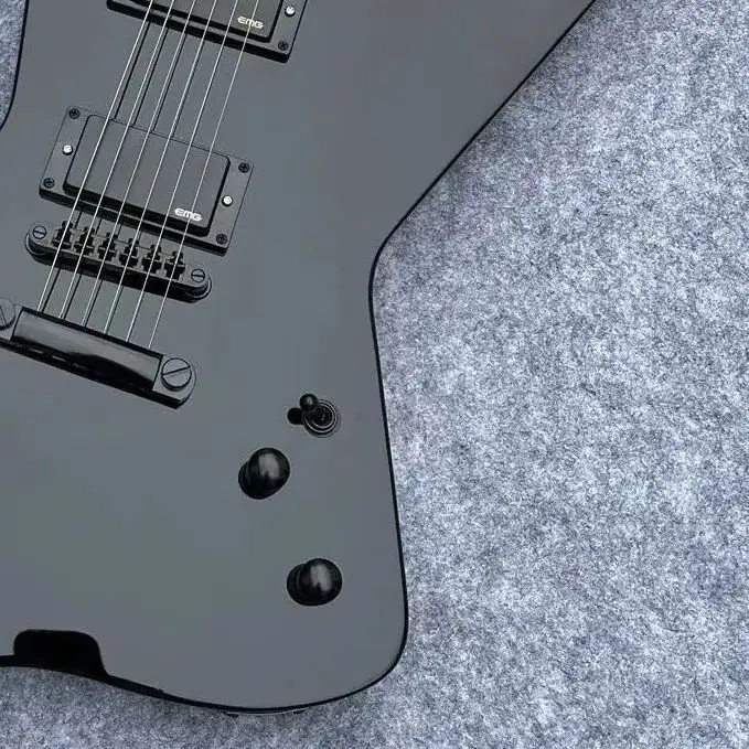 Black Color,Snakebyte Guitar, Active Pickups, Rosewood Fingerboard