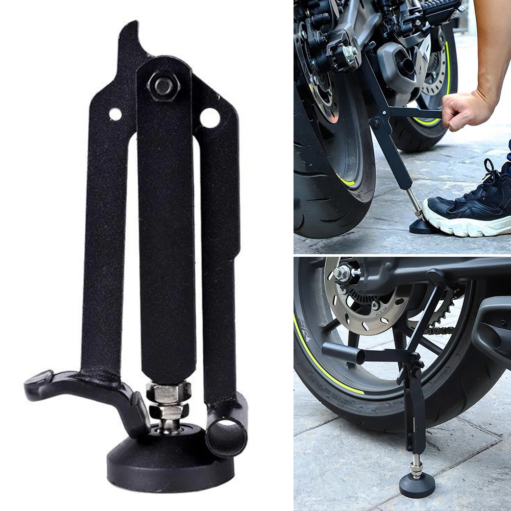 

Motorcycle Foldable Rear Wheel Support Bracket Universal Wheel Rocker Lifter Motorcycle Conversion Wheel Stand Kickstand
