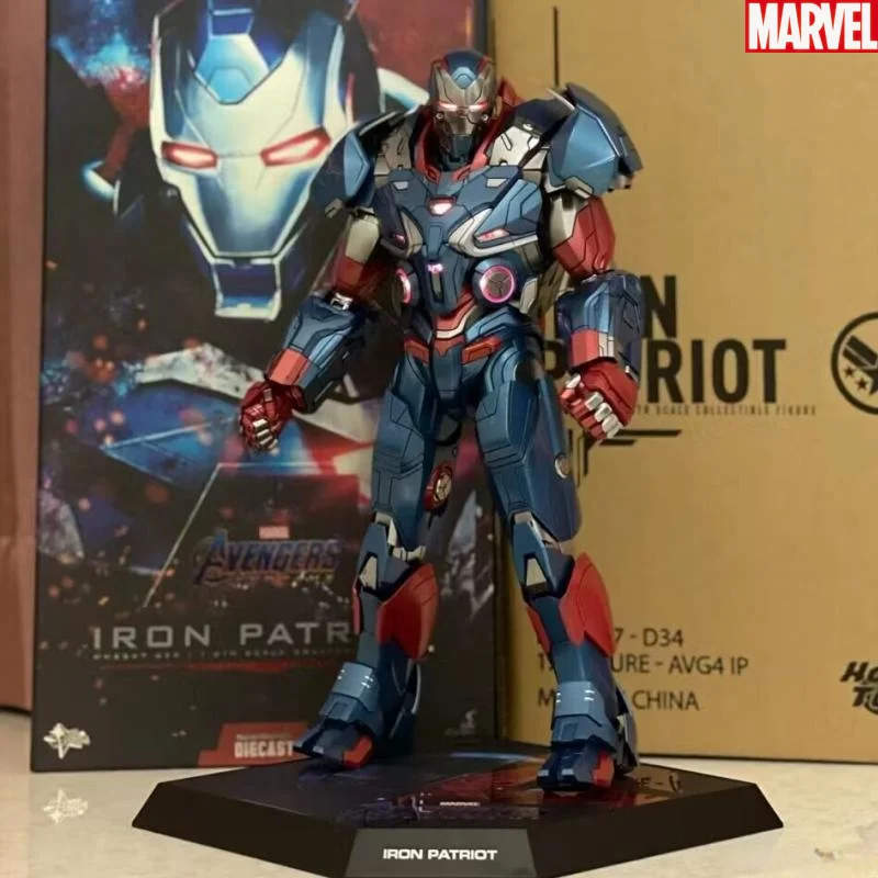 

Original Hot Toys Marvel Avengers Endgame Alloy Iron Patriot 2.0 1/6 Anime Action Figure Collection Model Toys Birthday Gift