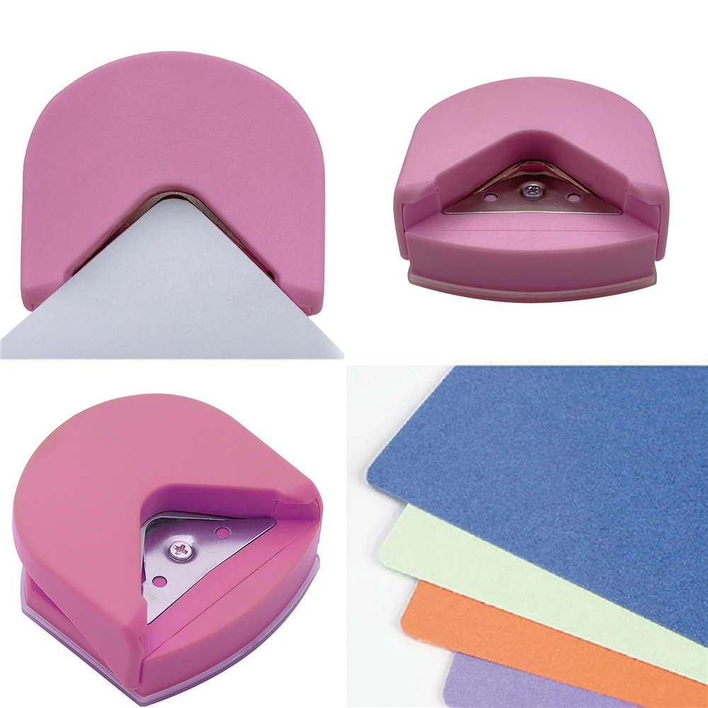 Mini Portable Corner Rounder Paper Punch Card Photo Cutter Diy Craft Scrapbooking Tools Maker Machine Paper Trimmer