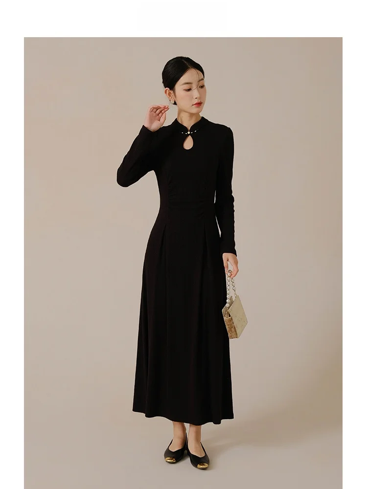 

Новая китайская вязаная приталенная женская одежда ibai для осени и зимы, модная, для повседневной носки