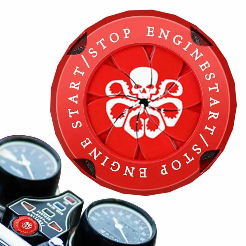 

Крышка кнопки зажигания двигателя крышка кнопки зажигания для автомобилей кнопка запуска декоративная кнопка Зажигания