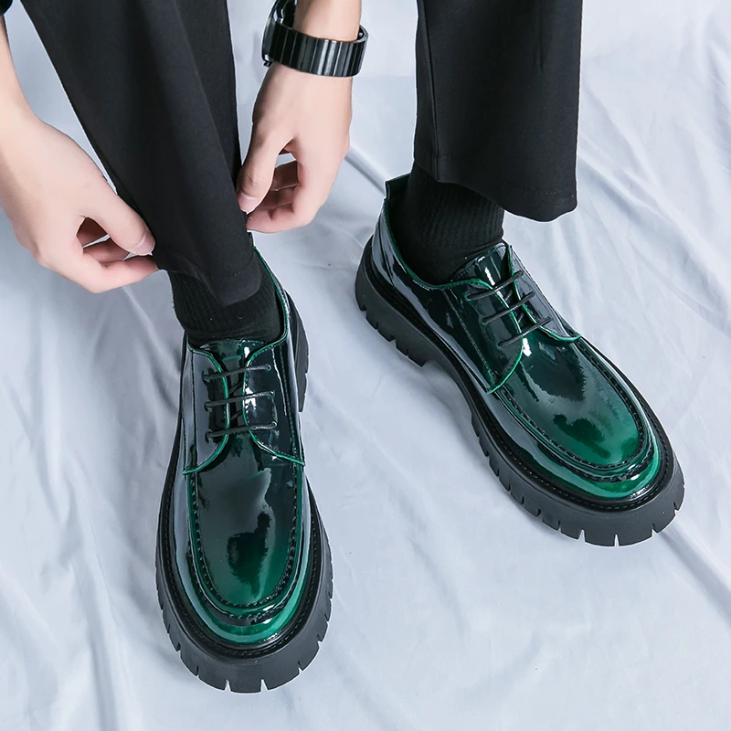 Men\'s casual leather shoes high quality work shoes more comfortable and durable better able to meet daily needs plus size 47
