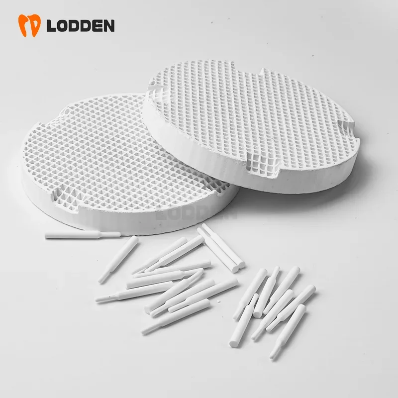 

Dental lab Materials Ceramic Honeycomb Firing Tray Dental lab Material 2pcs/box Lodden Dentistry Tools denture instrument