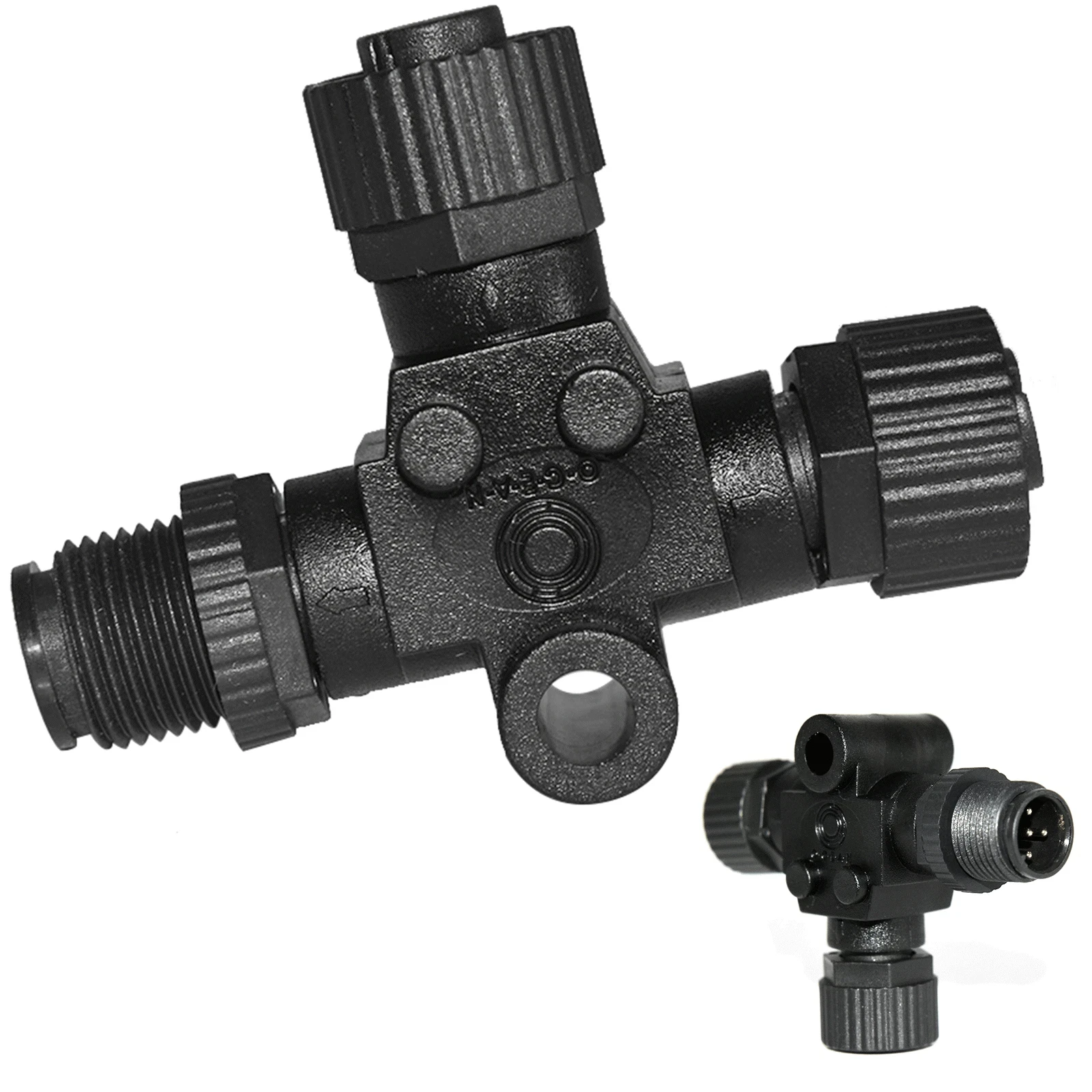 

for NMEA 2000 T Connector N2K 5-Pin Marine Tee Adapter Cable Splitter for Boat GPS Fishfinder Instrument Connection