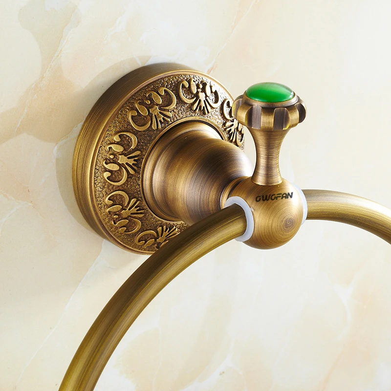 Wall-Mounted Bathroom Towel Holder Towel Ring