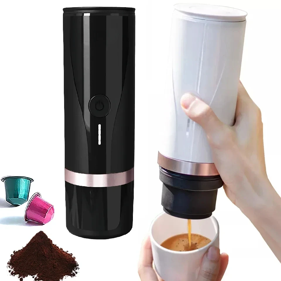 Portable Coffee Mmaker Portable Pod Coffee Maker Mini Automatic Espresso Handpress Pod Portable Coffee Machine