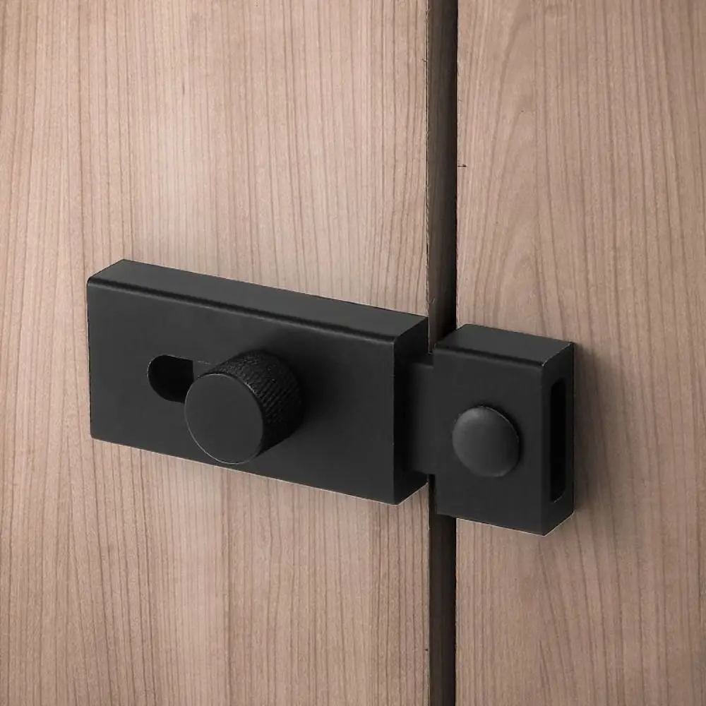 Creative Door Lock Guard Latch Bolt Anti-theft Buckle Hasp Sliding Barn Bolt Household Thickening Toggle Latch Sliding Lock