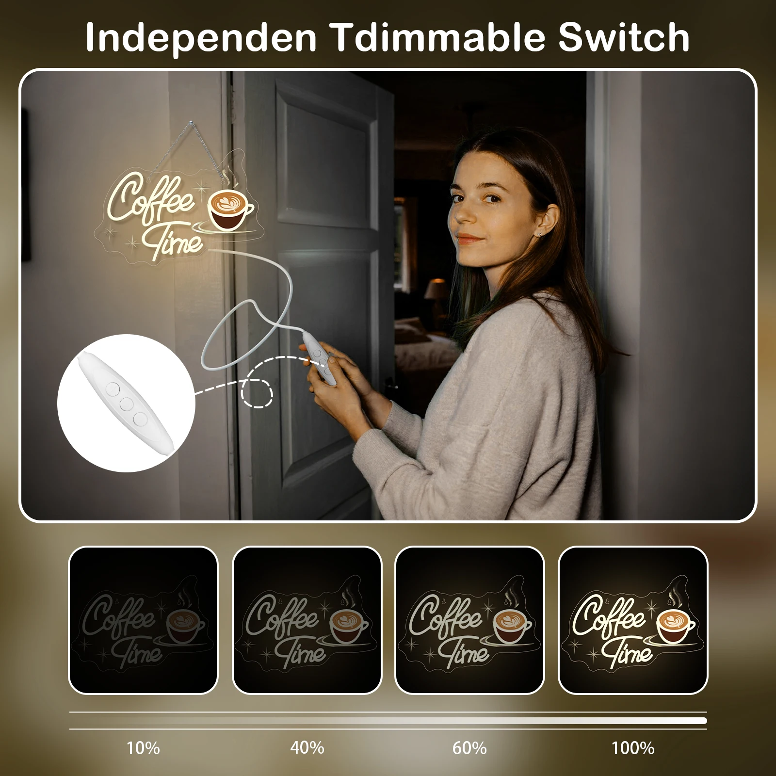 Kahve Zamanı Neon Tabela UV Ba - Commercial Printing Business incelemesi ve fiyatı