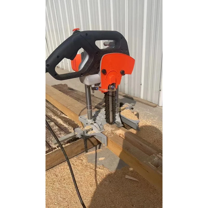 Portle Woodworking Equipment Mortise Punch Square Hole Hine Chain Saw