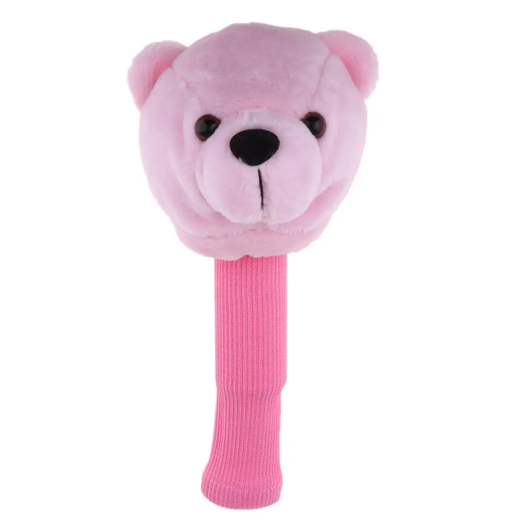 Premium Golf Club Headcover 460cc No.1 Driver Woods Covers Guard Golf Bag Accessory -Cute Bear Design