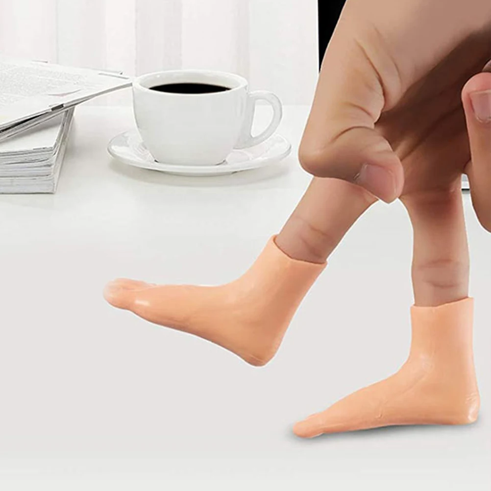 

4 шт., куклы на пальцы ног, кошачья мотка, мягкий материал, безопасный для ребенка, портативные забавные мини-игрушки, кукла-рассказчик, креативный дизайн