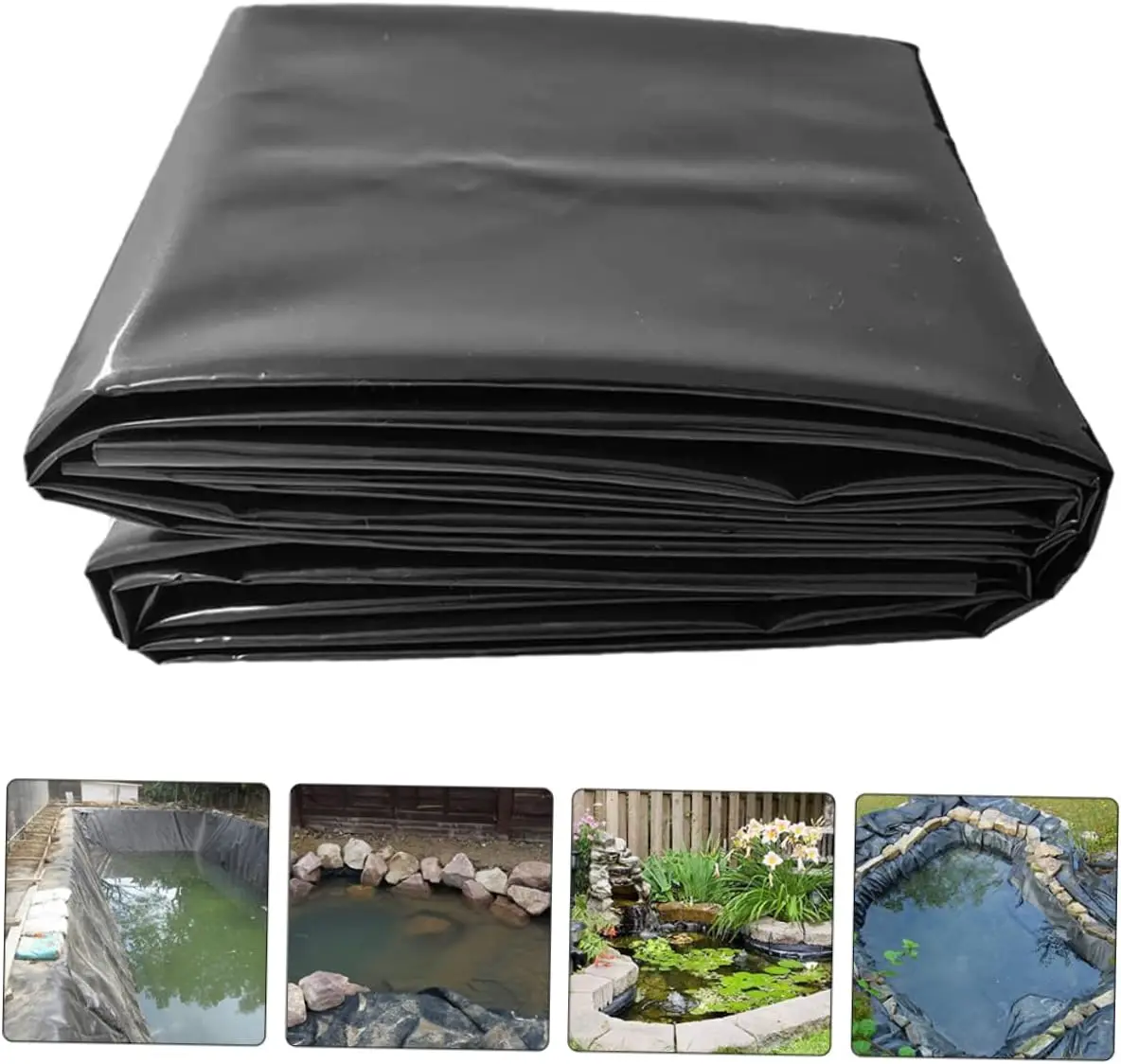 

Pond Insert for Outdoor Ponds Fish Pond Geotextile Cushion Small Pond Liner Plug-in Culture Film Large Feet Pond Liner Big