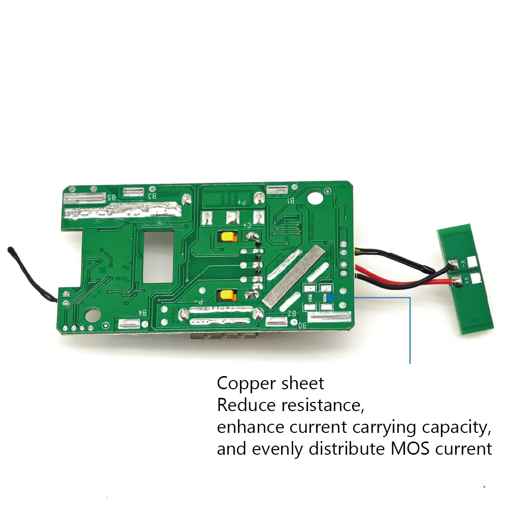 BL1840 Battery Case 5*21700 with Balancing function For Makita 18V DIY BL1860 BL1850 Shell Box With BMS PCB