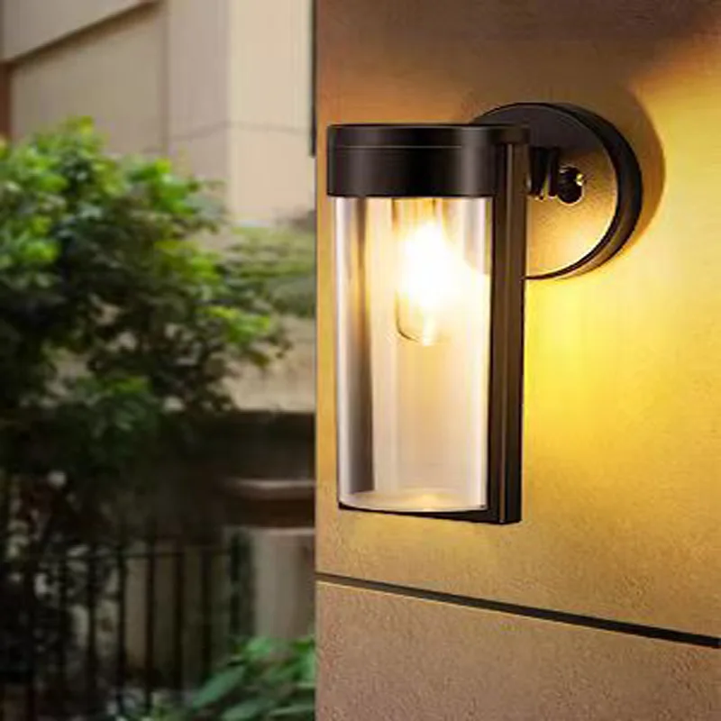 

Solar Outdoor Waterproof Wall Lamp Courtyard Garden Terrace Balcony Landscape Atmosphere Decoration Wall Lamp