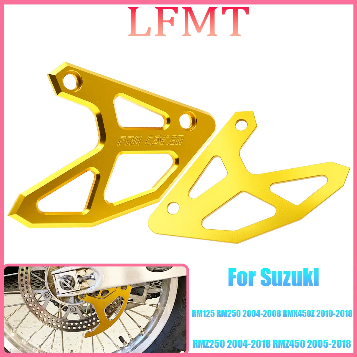 

For Suzuki RM125 RM250 RMZ250 RMZ450 RMX450Z RM125 250 New Endurance off-road motorcycle retrofit accessories CNC Aluminum alloy