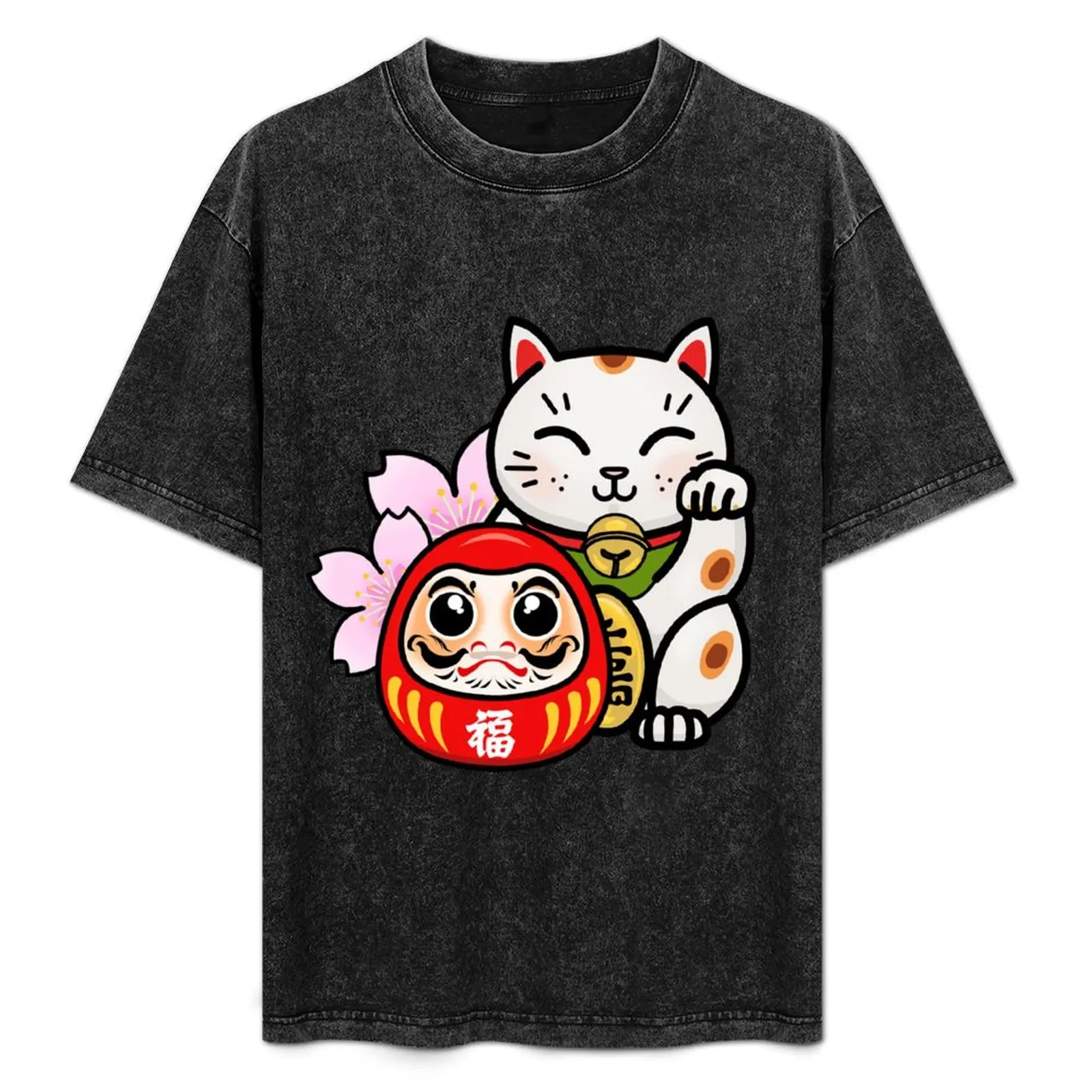 

Luck & Fortune T-Shirt Work Short Sleeve Cotton Top