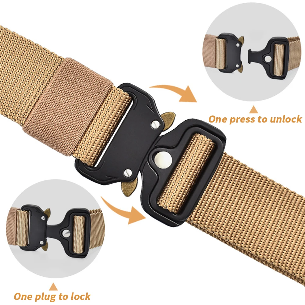 Belt Adjustable Style Heavy Duty Webbing Belt Nylon Belts For Women Men Outdoor Training Clearance sale Wholesale Drop shippin