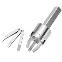 16 20 25 32 CNC Automatic Square Puller Three Jaws Back-Pull Extractor Lathes Drawing Tool Square Round Bar Puller