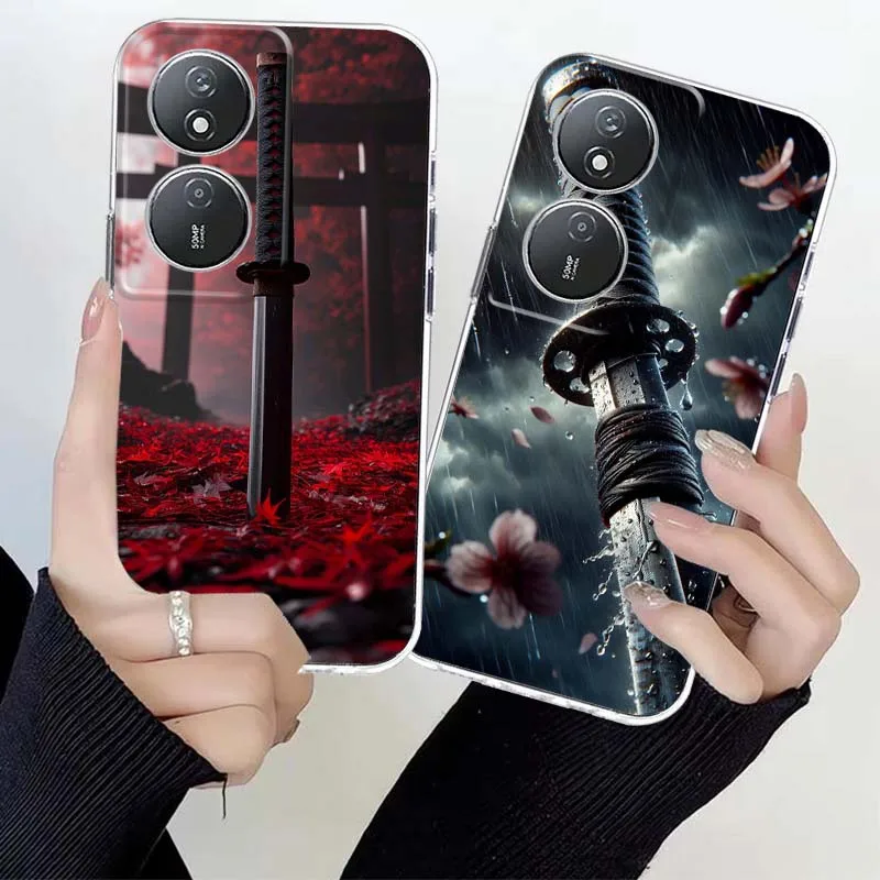 Capa de Celular Popular para Samurai Sword Arts For Honor Magic 8 7 6 5 4 3 400 200 100 90 80 70 50 9X Pro Flat GT Smart Lite