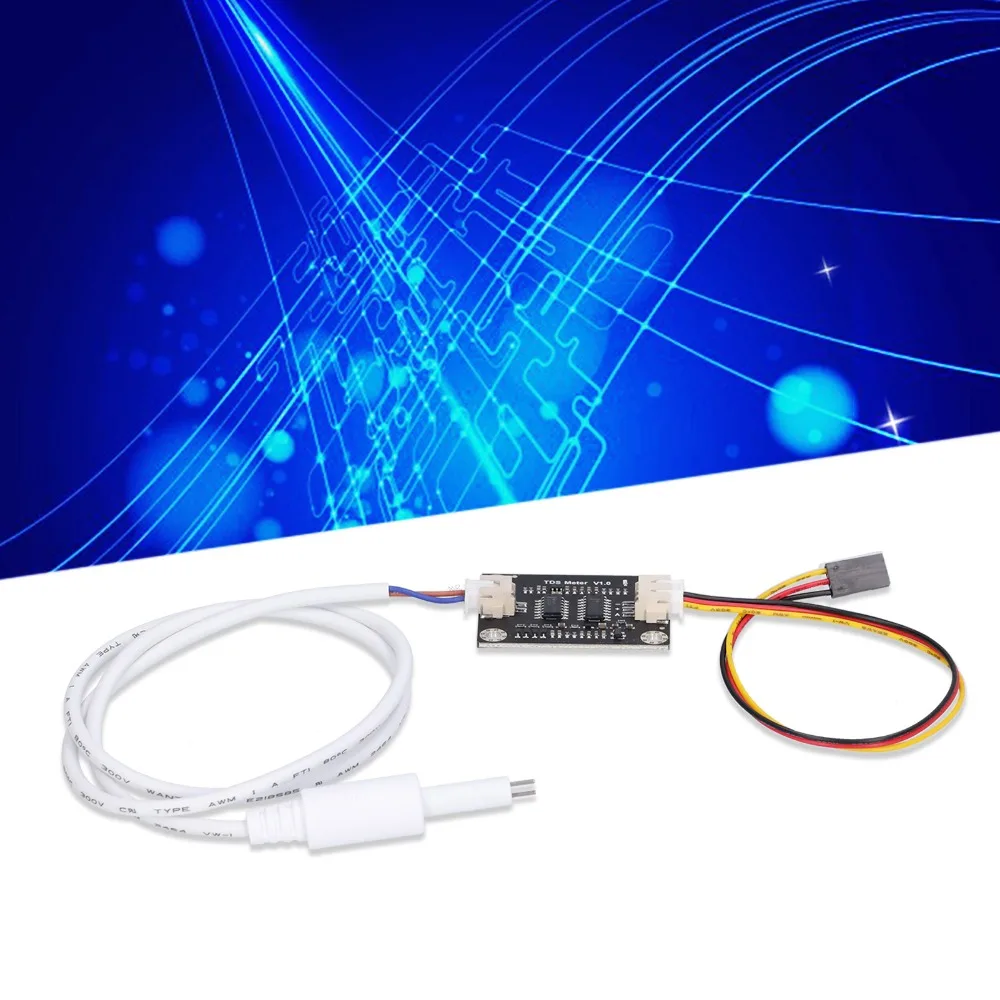 Meter V1.0 Analog TDS Sensor DC 3.3-5.5V Compact Water Testing Meter Measurement Accurately with XH2.54-3P Interface