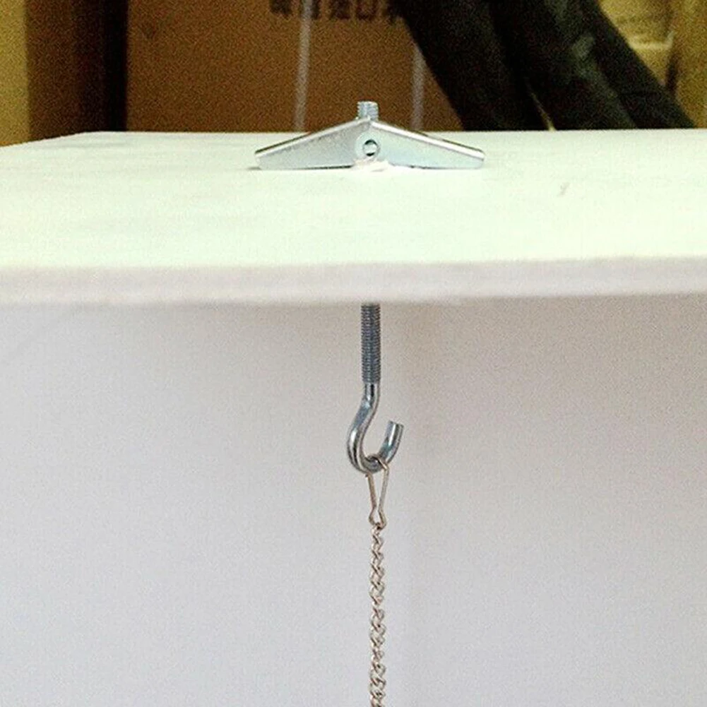 Swag Hook Ceiling Hook Silver White Finish Galvanized Steel Hangers Kit Organization Plant Hanging High Quality