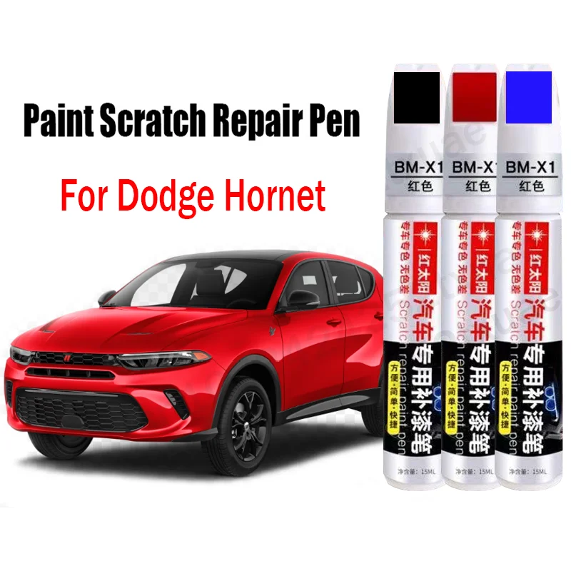 

Car Paint Scratch Repair Pen for Dodge Hornet Car Touch-up Pen Paint Scratch Remover Accessories White Black Blue Red