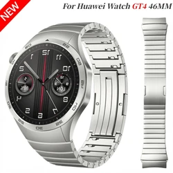 Cinturino in metallo senza Gap per Huawei Watch GT4 46mm cinturino ufficiale in acciaio inossidabile a sgancio rapido per cinturino Huawei Watch GT4