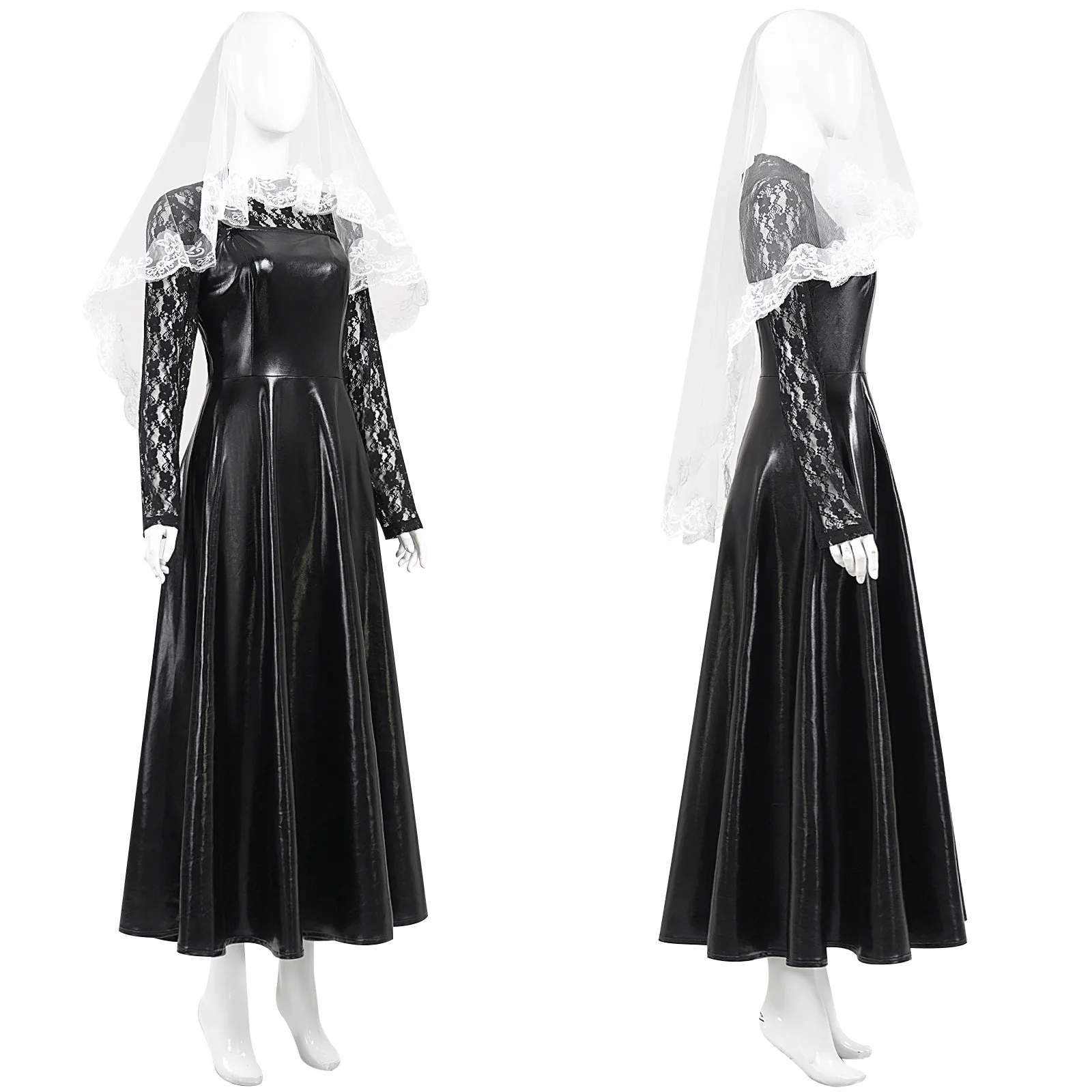 أوساراجي كوسبلاي أنيمي ساكاموتو دايز زي شعر مستعار فستان الحجاب معطف الزي المرأة قاتل شيشيبا كرنفال الهالوين مجموعة كاملة