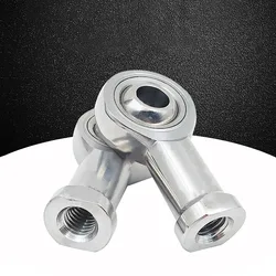 1Pcs Metric Left / Right Hand Female Thread Stainless Steel Rod End Ball Joint Bearing SI 6 8 10 12 14 16 18 20 22 25 30 35 TK