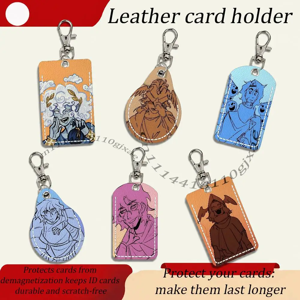 E-Epic the Musical Card Keychain Fashion Pendant Bag ID Door Card Case Bus Card Cute Adult Scratch Resistant