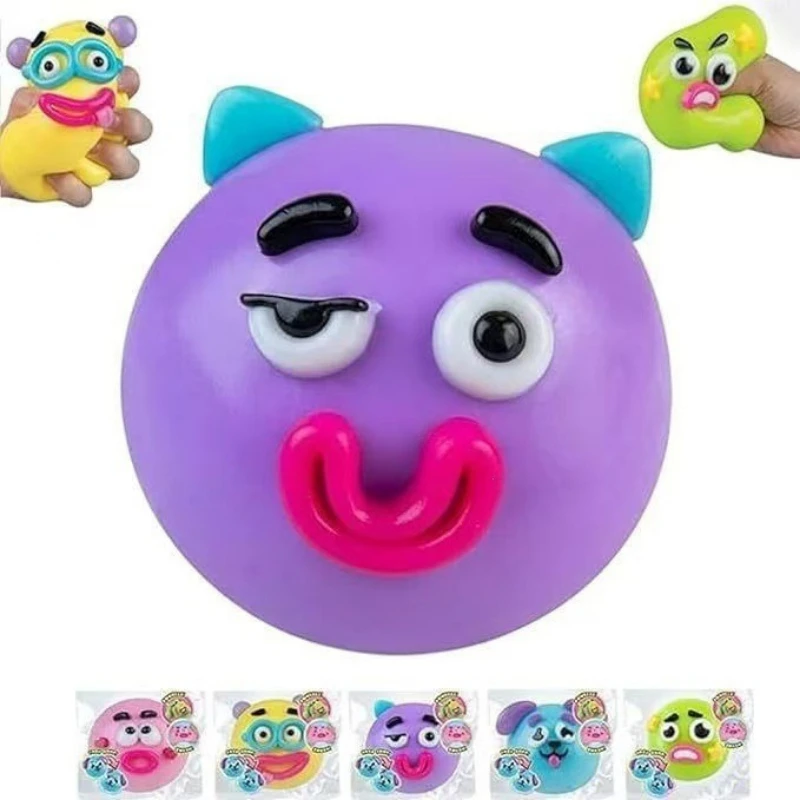 Soft Dog Face Versatile and Moldable Creating Adorable Slow-bouncing Stress-relieving and Enjoyable Shapes To Squeeze and Play - view 2