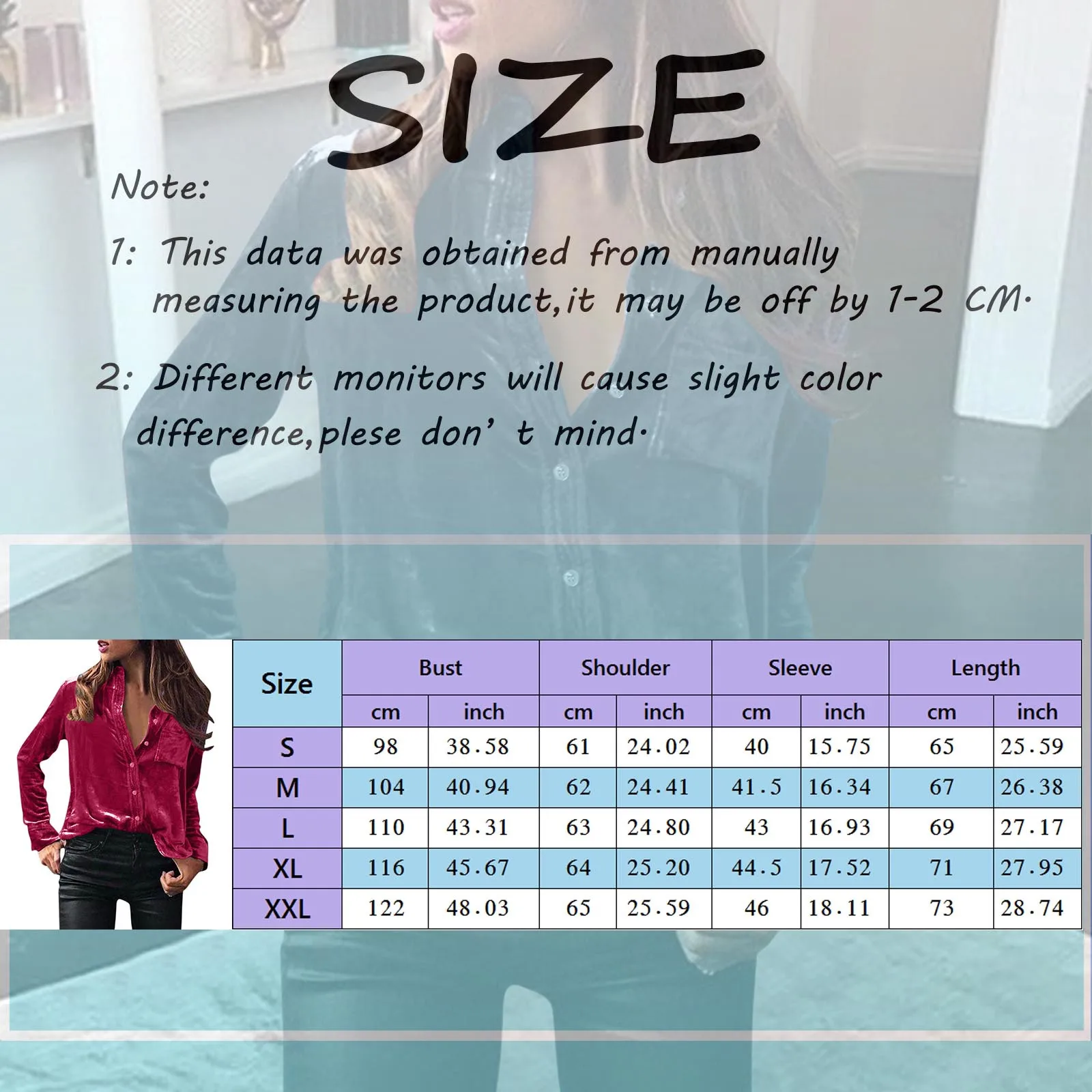 21 Color Velvet Blouse Women Elegant Shirts Solid Long Sleeve Tops Loose Fit Button Shirt Warm Winter Clothes Blusas Mujeres