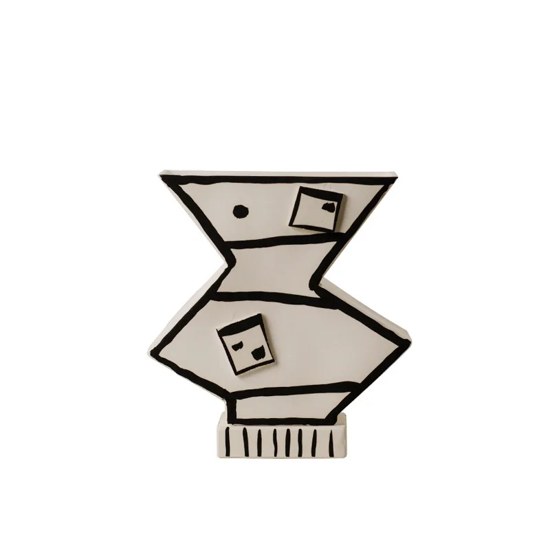 Einfache moderne Keramikkunst Morpheus Blumengeschirr