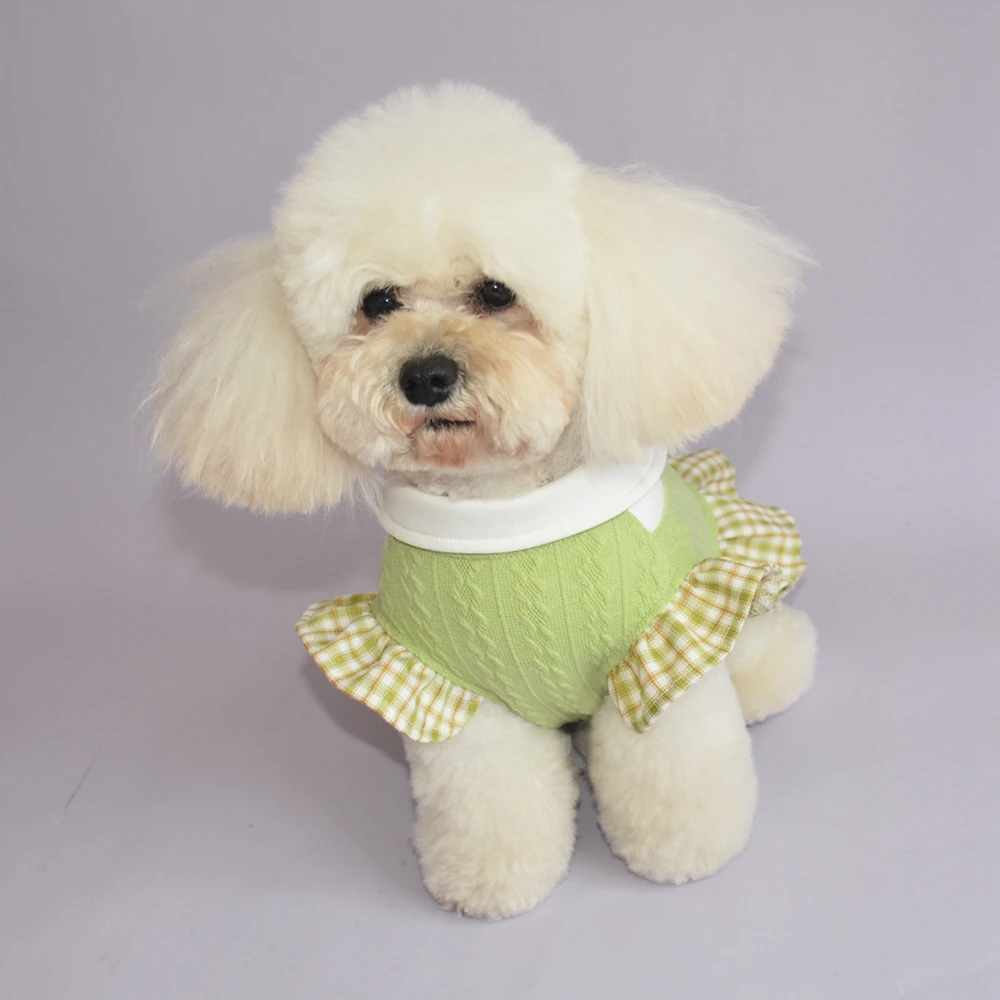 Summer Pet Dresses Breathable Fashion Dog Dress Puppy's Princess Dress Dog Clothes